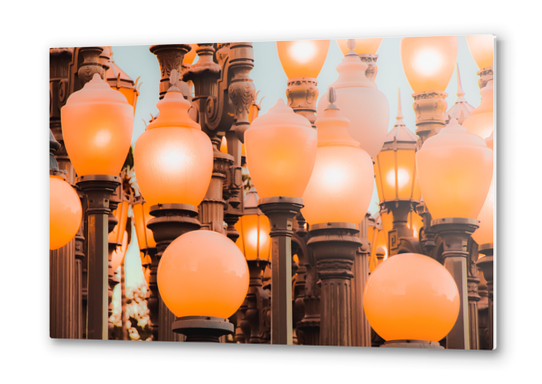 Urban Light at LACMA Los Angeles California USA Metal prints by Timmy333