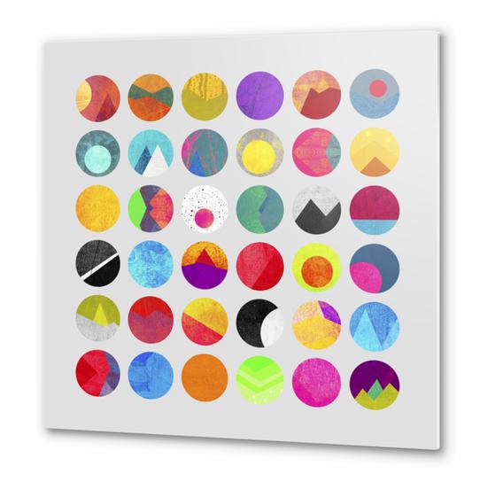 Dots Metal prints by Elisabeth Fredriksson