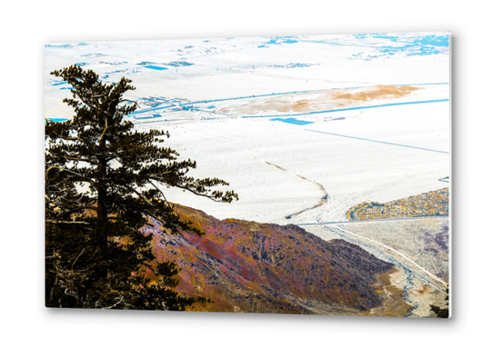 desert view from the mountain at Palm Springs California USA Metal prints by Timmy333