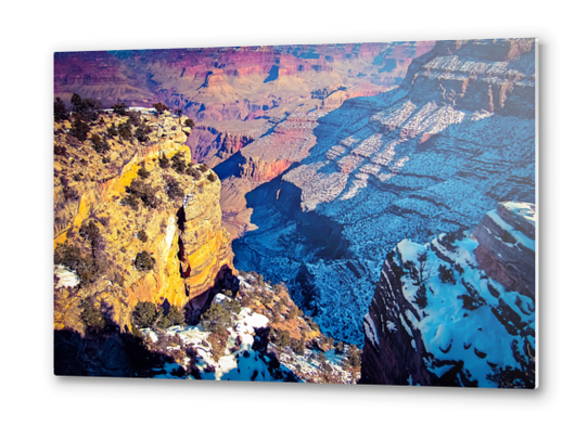 winter light at Grand Canyon national park, USA Metal prints by Timmy333