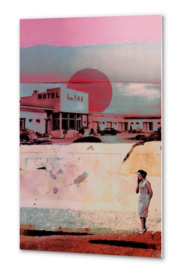 MOTEL 500 Metal prints by db Waterman