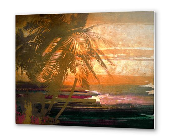 Paradise Island  Metal prints by Irena Orlov