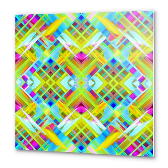 Colorful digital art splashing G471 Metal prints by MedusArt