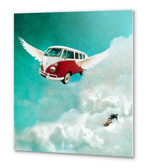 Sky-surf Metal prints by tzigone