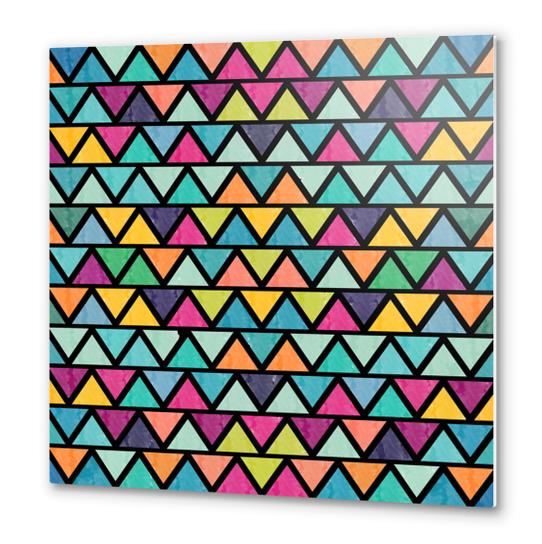 Lovely Geometric Background Metal prints by Amir Faysal