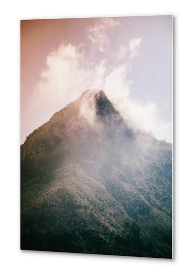 Mountains in the background XIX Metal prints by Salvatore Russolillo