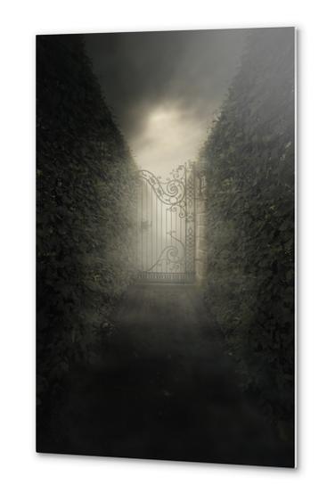 Forgotten alley Metal prints by Jarek Blaminsky