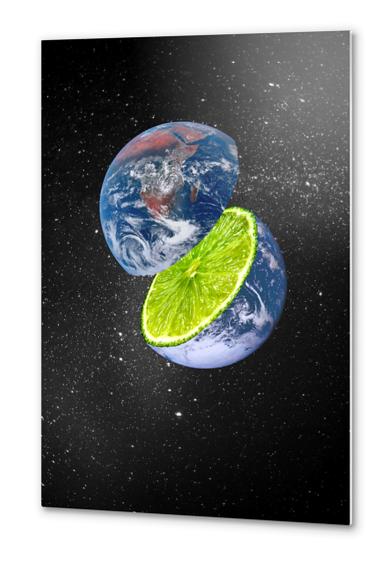 earth zest Metal prints by tzigone