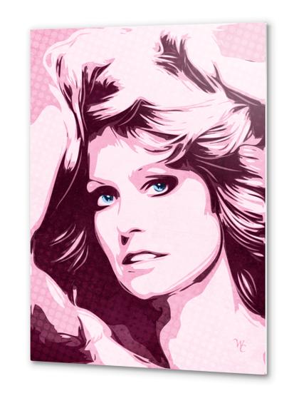 Farrah Fawcett - Classic - Pop Art Metal prints by William Cuccio WCSmack