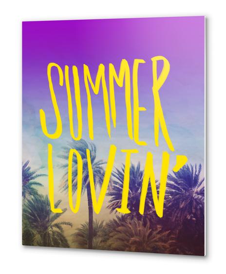 Summer Lovin' Metal prints by Leah Flores