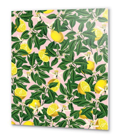 Lemonade Metal prints by Uma Gokhale