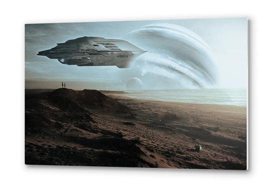 Mothership Metal prints by Seamless