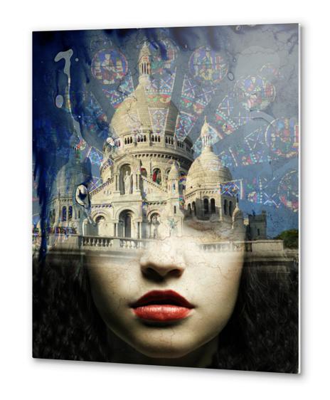 Sacré Cœur Metal prints by Vic Storia