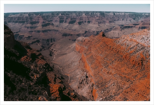 Beautiful desert view at Grand Canyon national park USA Art Print by Timmy333