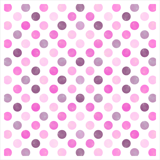 Watercolor Polka Dots #3 Art Print by Amir Faysal