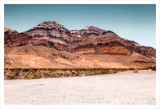 mountains in the California desert at Death Valley national park California USA Art Print by Timmy333