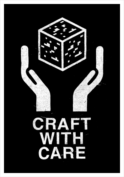 Craft With Care Art Print by Florent Bodart - Speakerine