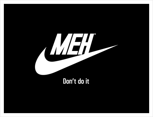 Meh Art Print by daniac