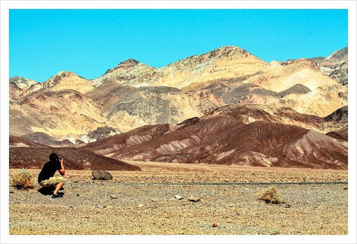 desert at Death Valley national park, USA Art Print by Timmy333