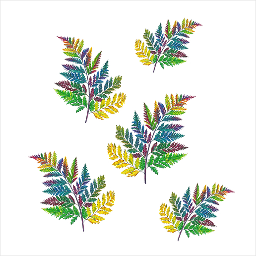 Ferns Art Print by Nika_Akin