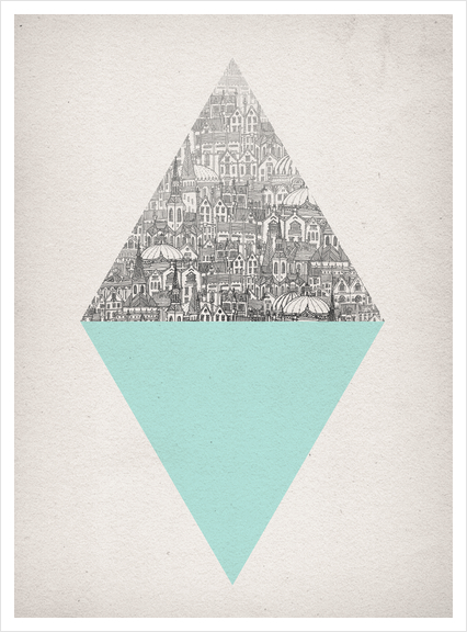 Diamond Art Print by David Fleck