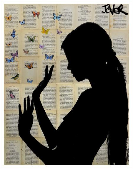 Butterfly Days Art Print by loui jover