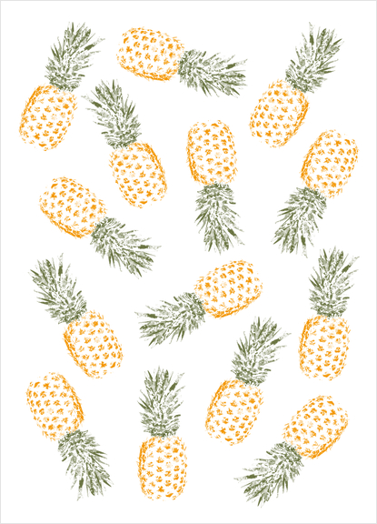 Pineapple  Art Print by RuiFaria