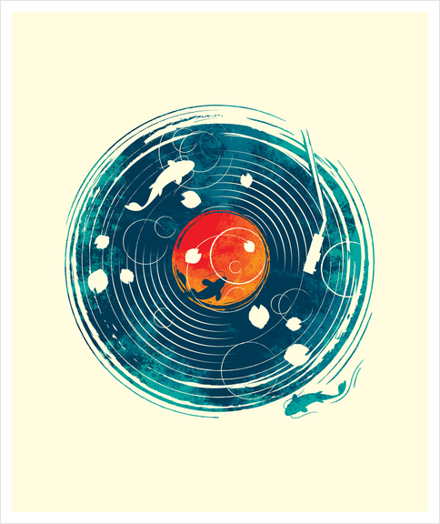 Sound Of Water Art Print by StevenToang