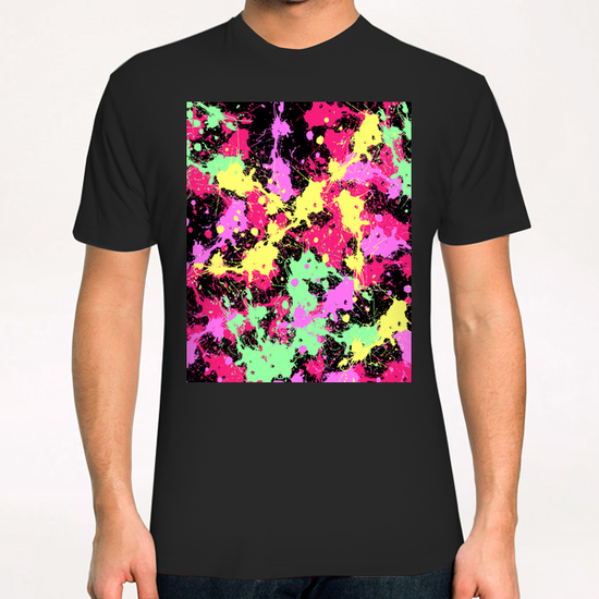 Paint Splash T-Shirt by Amir Faysal