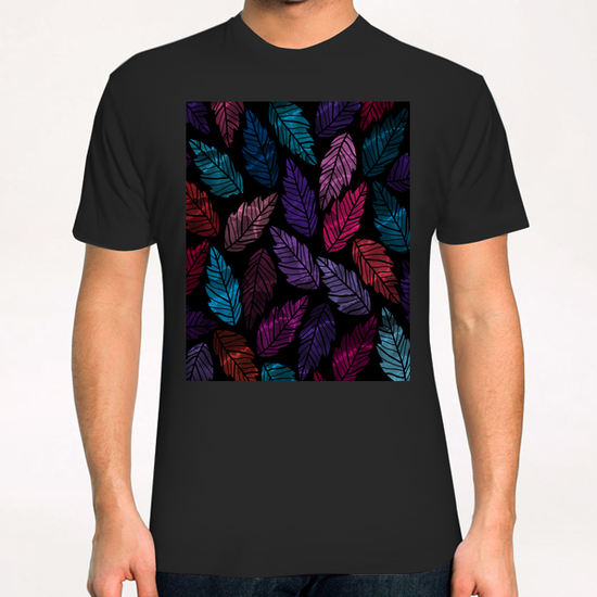 Leaves X 0.1 T-Shirt by Amir Faysal