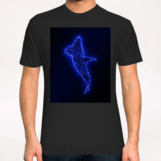 Splash Whale T-Shirt by Amir Faysal