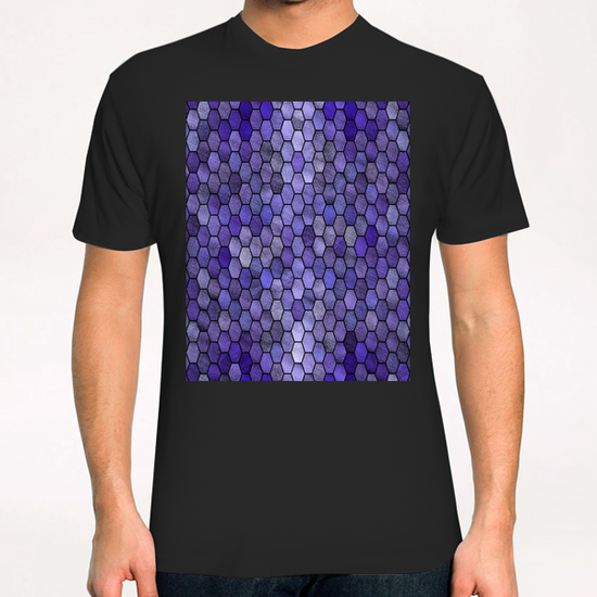 Glitters Honeycomb X 0.2 T-Shirt by Amir Faysal