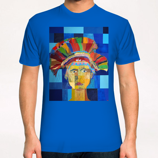 Indian  T-Shirt by Pierre-Michael Faure