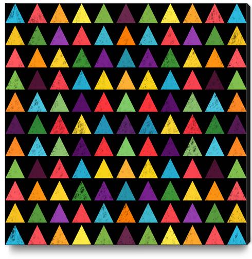 Lovely Geometric Pattern X 0.2 Canvas Print by Amir Faysal