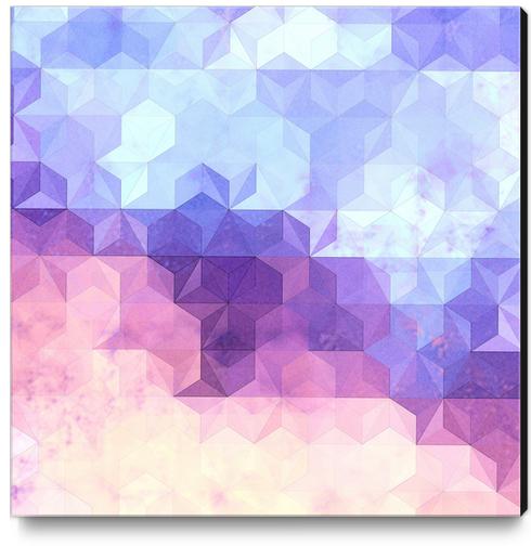 Abstract Geometric Background #7 Canvas Print by Amir Faysal