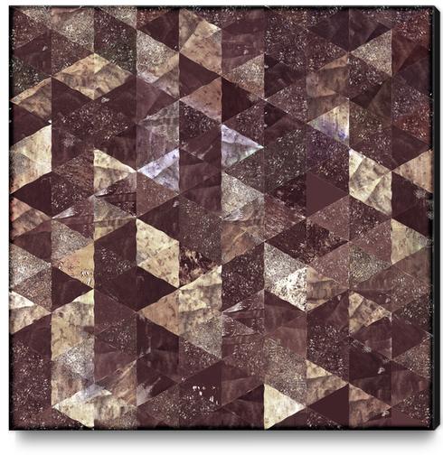 Abstract Geometric Background #15 Canvas Print by Amir Faysal