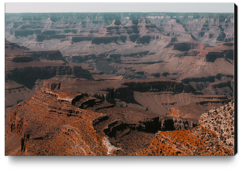 View from the desert at Grand Canyon national park USA Canvas Print by Timmy333