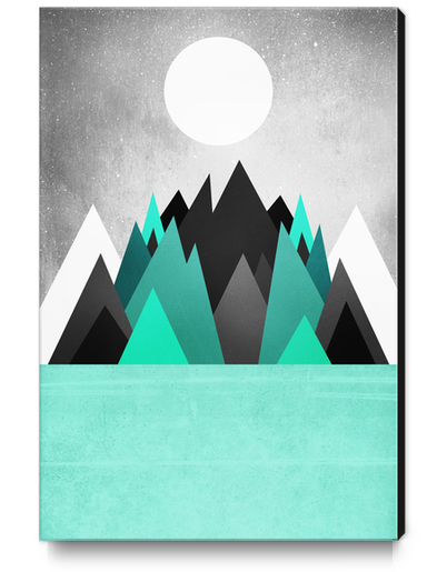 Cold Planet Canvas Print by Elisabeth Fredriksson