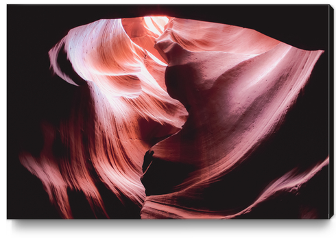 Cave in the desert at Antelope Canyon Arizona USA Canvas Print by Timmy333