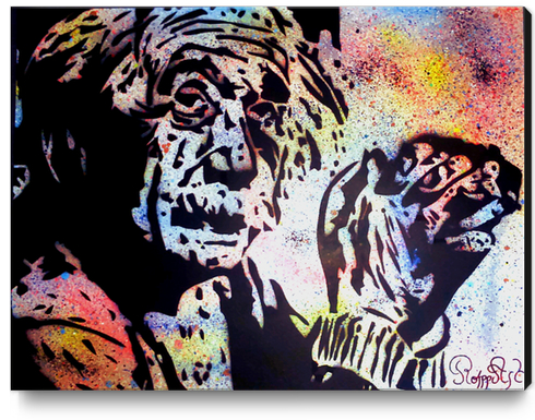 Einstein Canvas Print by RomArt