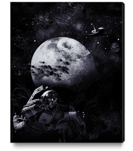 Dark of the Moon Canvas Print by dEMOnyo