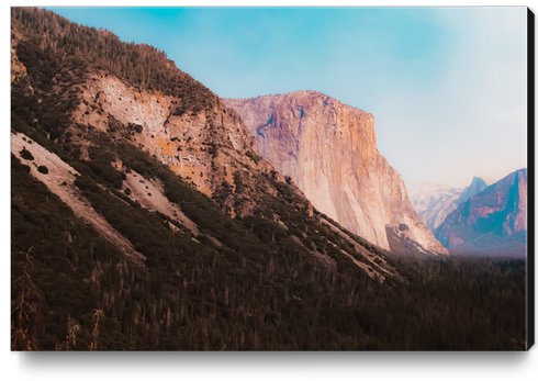 mountain view at Yosemite national park California USA Canvas Print by Timmy333