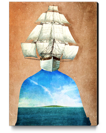 Explorer's Mind Canvas Print by DVerissimo