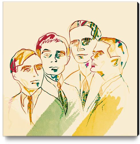 Kraftwerk Canvas Print by inkycubans