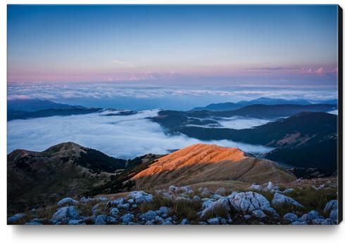 Lake clouds Canvas Print by Salvatore Russolillo