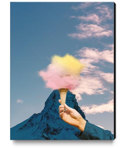 Low fat strawberry ice cream Canvas Print by fokafoka