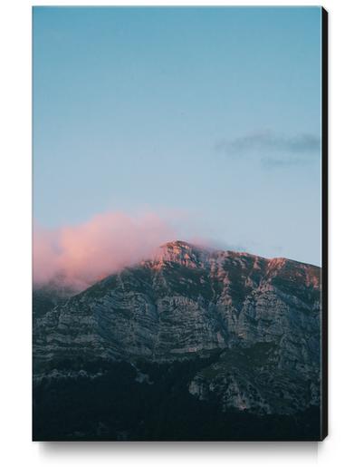 Mountains in the background VII Canvas Print by Salvatore Russolillo