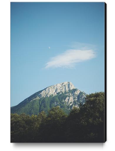 Mountains in the background VIII Canvas Print by Salvatore Russolillo