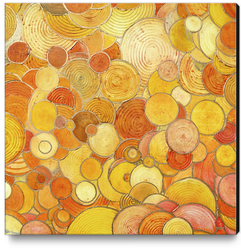 Pop-Bubbles Canvas Print by di-tommaso