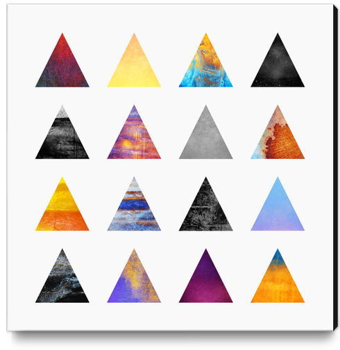 Pyramids Canvas Print by Elisabeth Fredriksson